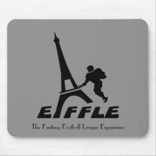 Logotipo preto Mousepad de Eiffle