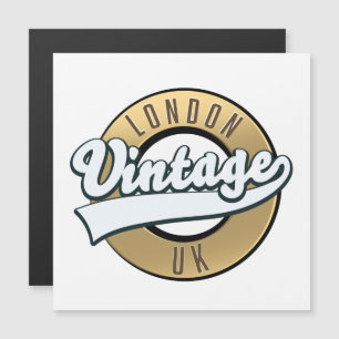 Logotipo retrô London Vintage UK.