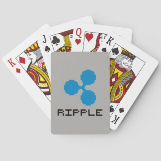 Logotipo Ripple XRP 8-Bit | Cartas de Baralho
