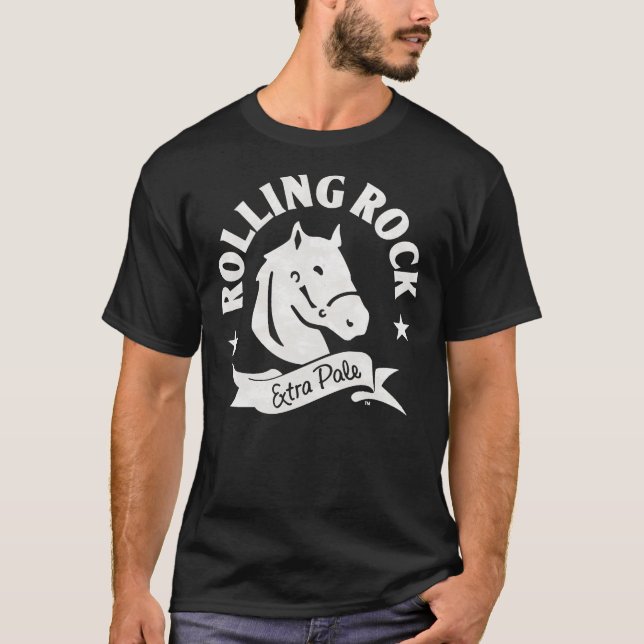 Logotipo Rolling Rock - Camisa Essencial (Frente)