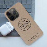 Logotipo Rustic Kraft | Business Corporate Modern<br><div class="desc">Um simples e natural modelo de negócios do kraft, personalizado, em um estilo moderno minimalista que pode ser facilmente atualizado com o logotipo da sua empresa e o slogan ou informações da sua empresa. Se você precisar de ajuda para personalizar este produto, entre em contato comigo usando o botão de...</div>