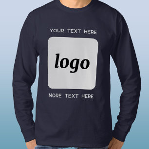 Logotipo Simples Com Texto Para Camisa De Negócios