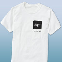 Logotipo simples e texto Camisa comercial