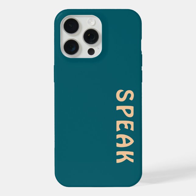 Logotipo SPEAK (Verso)