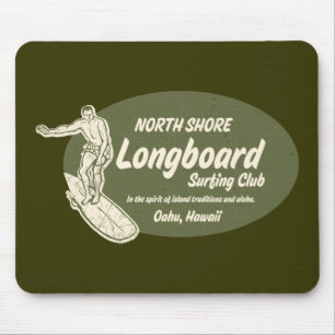 Logotipo surfando Mousepad do clube