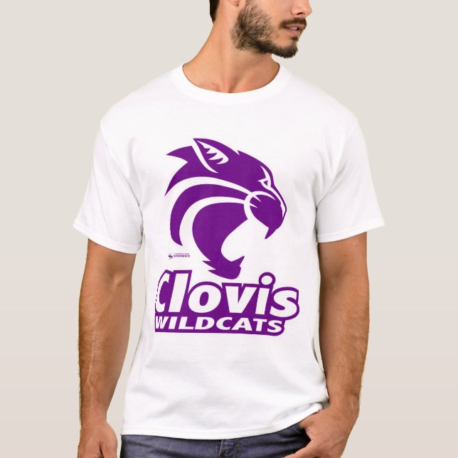Logotipo T-Shirt Clovis Wildcats (Frente)