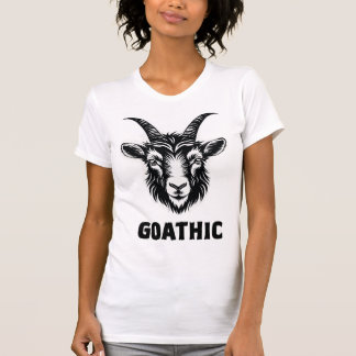 Logotipo T-Shirt Gráfico de Cabeça de Cabra de Alt