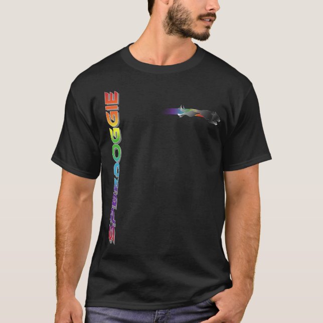 Logotipo vertical T-Shirt da Speedggie (Frente)