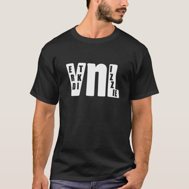 Logotipo VNL Básico Black T-Shirt (Frente)