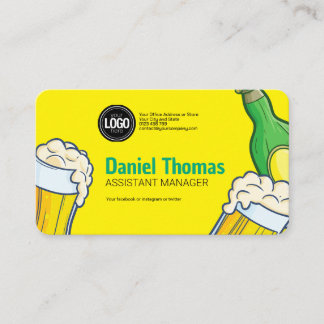 Loja de Cerveja | Cartão de Visita Personalizado