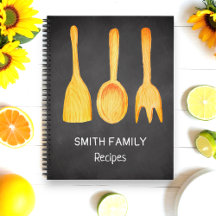 Loja de Receitas Quadro Negro Marrom Utensílios Am