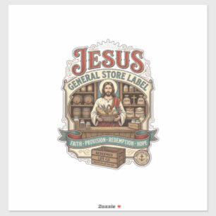 Loja Jesus Geral Etiqueta Loja Jesus Geral Fé Cris