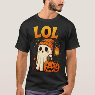 LOL Ghost Halloween T-Shirt | Pumpkin Bonito Spook