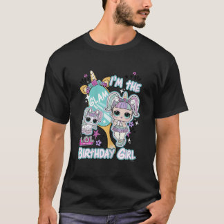 LOL Surpresa Eu Sou A Camiseta Da Garota De Aniver