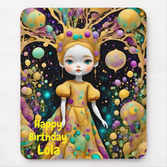 LOLA ~ Estranha Rapariga de Aniversário ~ Mousepad (Frente)