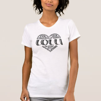 Lolli, coração de Lolli, camiseta avó