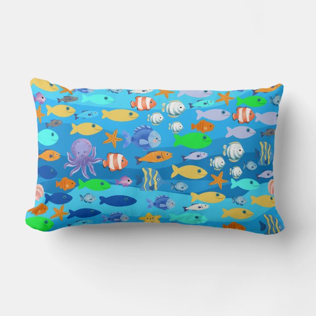 Lombar Almofada Brilhante - Design divertido  (Frente)