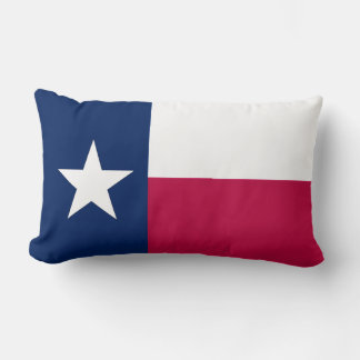 Lombar Almofada com a Bandeira do Estado do Texas Lone St