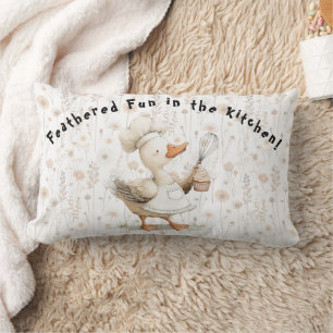 Lombar Almofada de Cozinha Silly Goose