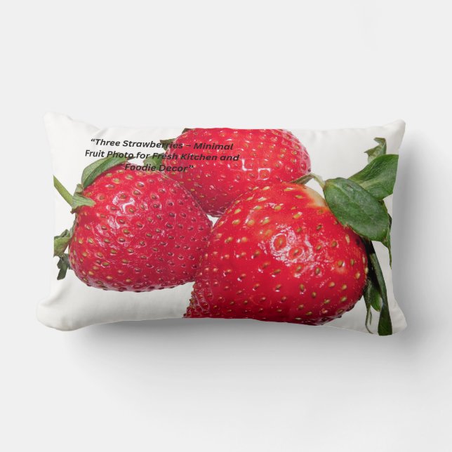 Lombar  Almofada de Fruta Natural para Decoração de Casa (Frente)