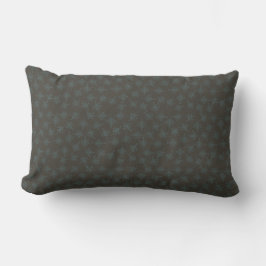 Lombar Almofada decorativa castanha escura