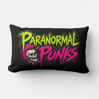 Lombar Almofada Paranormal Punks - Preto