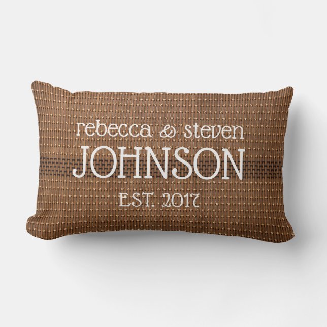 Lombar Almofada Personalizada para Casal (Frente)