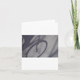 L'ombre de la bicyclette Cartão