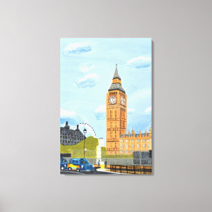 London Big Ben canvas art