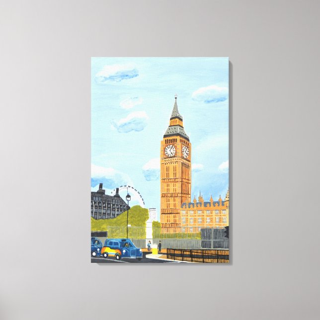 London Big Ben canvas art (Frente)