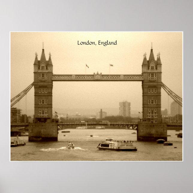 London England poster (Frente)