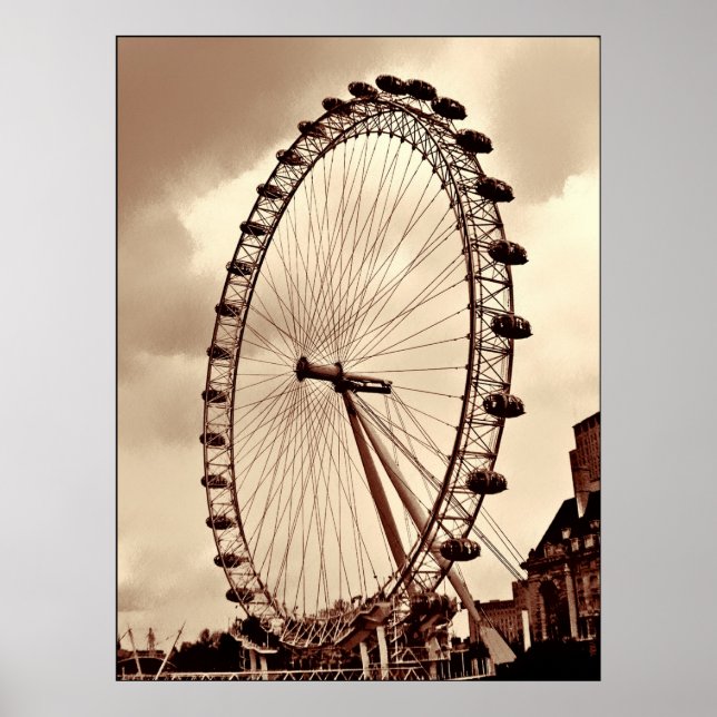 LONDON EYE POSTER (Frente)
