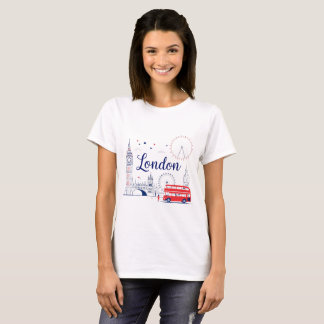 London Icic Landmarks T-Shirt