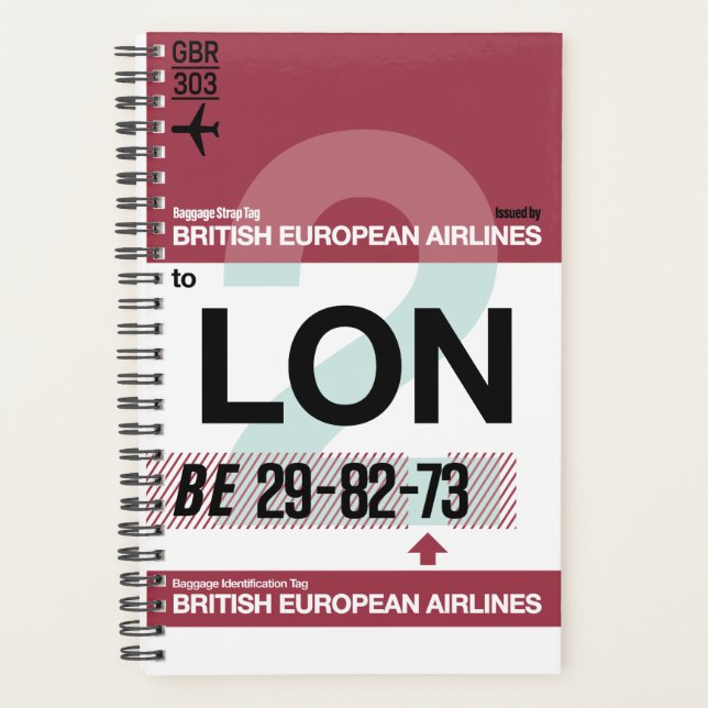 London - Planejador de Viagens 2026 (Frente)