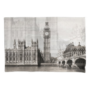 Londres antiga, preto e branco.