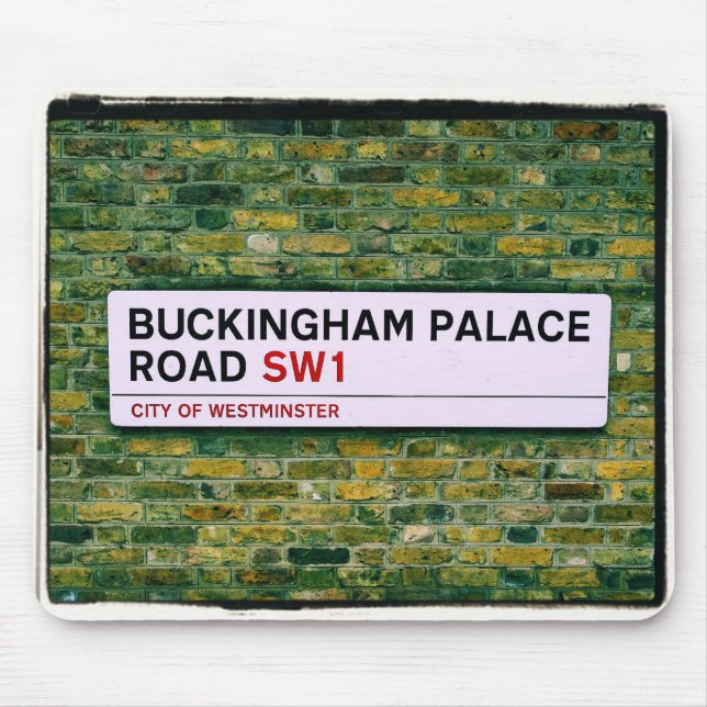 Londres - Buckingham Palace Road Mousepad (Frente)