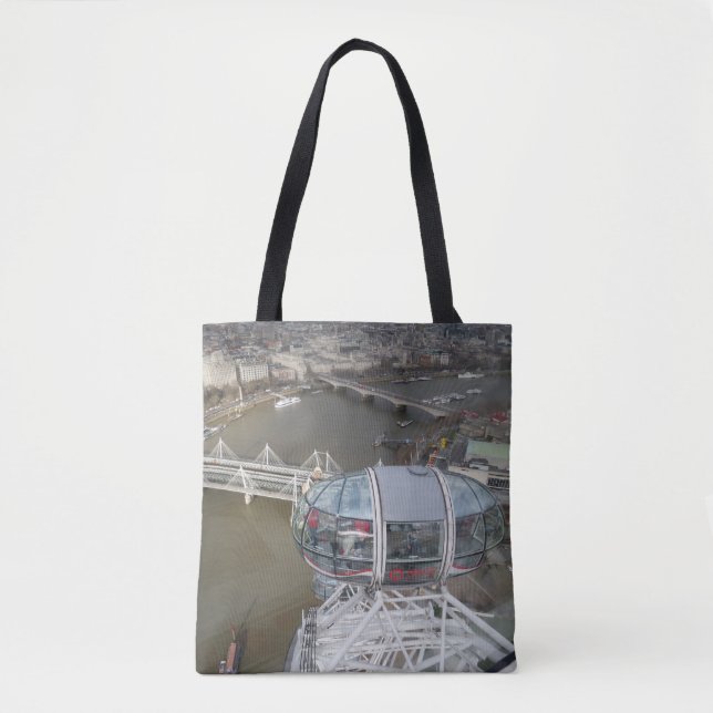 Londres Eye City View Tote Bag (Frente)