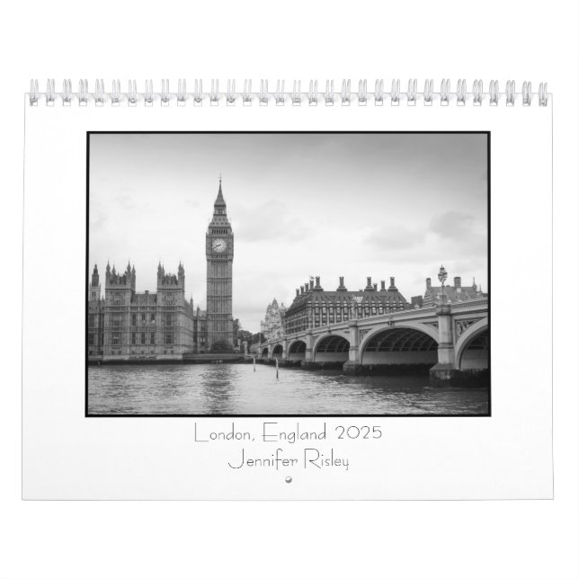 Londres, Inglaterra - Calendário 2025 (Capa)