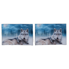 Lone Wolf / Wolf Wolf Moon Moonlight Willife