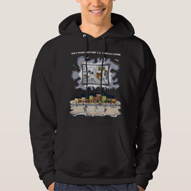 Long In The Tooth | Camiseta Preta de Manga Longa  (Frente)