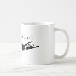 Long Island aumentado em uma caneca New York da