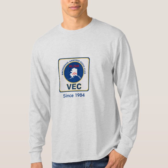 Long Sleeve T-Shirt Centered Emblem (VEC) (Frente)