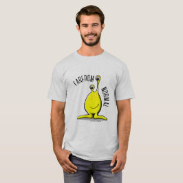 LONGE DO MONSTRO T-SHIRT DE DOIS OLHOS NORMAL