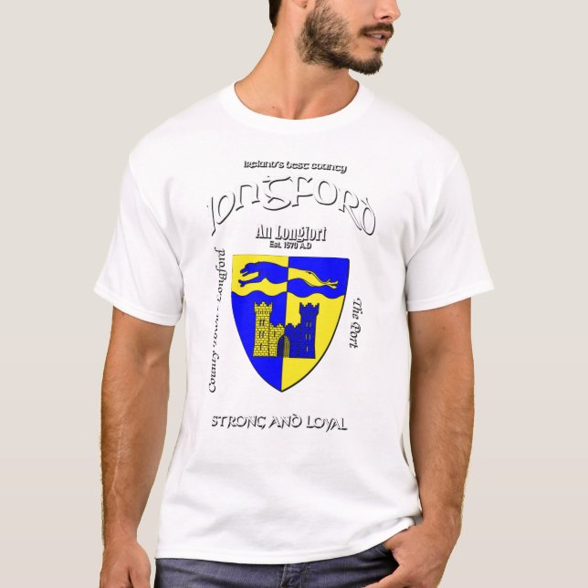 Longford Ireland Crest T-Shirt (Frente)