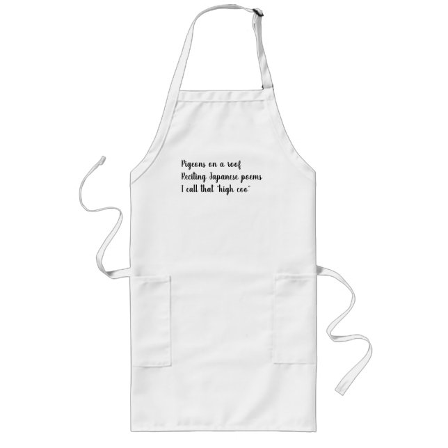 Longo Avental alto do Coo (Frente)