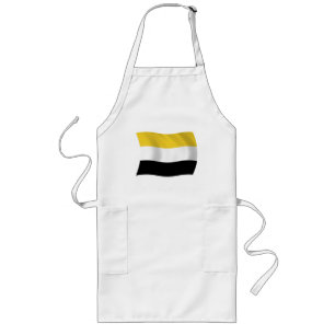 Longo Avental Bandeira Garifuna