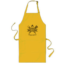 Avental BBQ Lovers King & Queen | Presente para Ca
