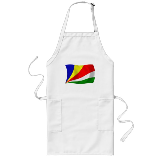 Longo Avental com a Bandeira das Seychelles (Frente)