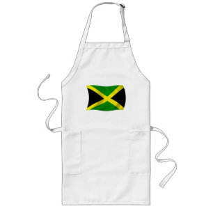 Longo Avental da Bandeira da Jamaica