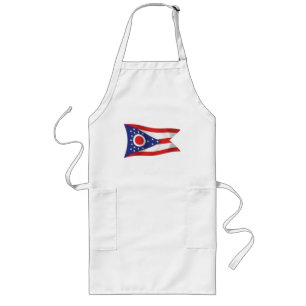 Longo Avental da Bandeira de Ohio